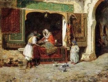 unknow artist Arab or Arabic people and life. Orientalism oil paintings  261 Sweden oil painting art